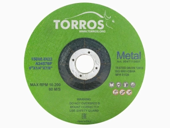 Круг шлифовальный TORROS 150x6x22,2